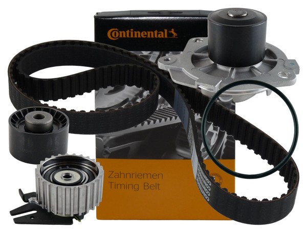 Conti Zahnriemen +Rollen Wasserpumpe Opel Astra Vectra Zafira 1.9 Cdti/ Ab Bj 04-image
