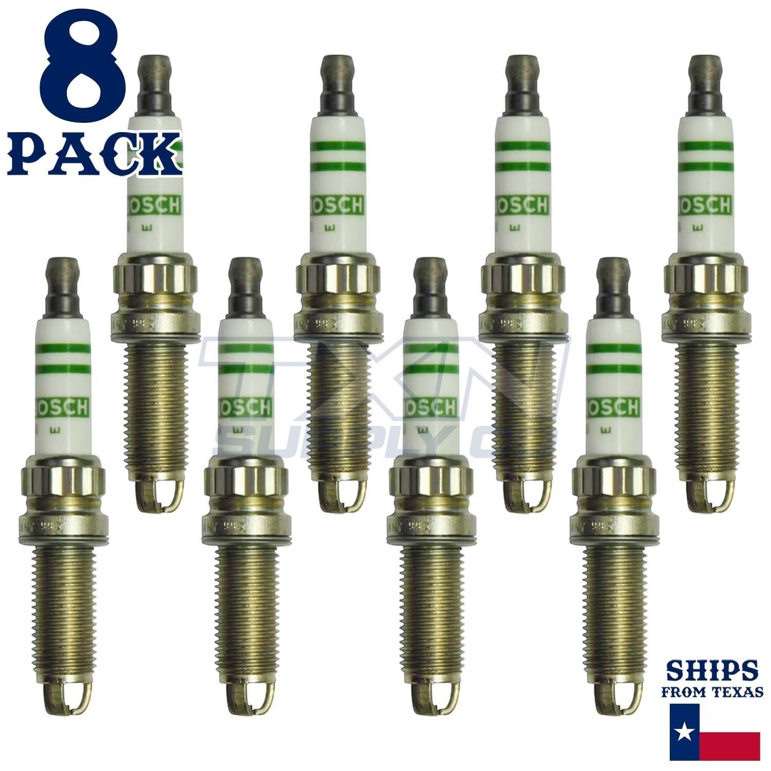 8 Pack Bosch ZGR6STE2 Copper with Nickel Spark Plugs