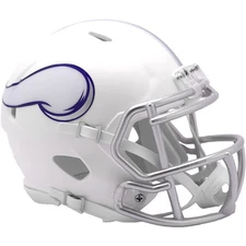 Minnesota Vikings White Alternate 2024 Riddell Speed Mini Football Helmet