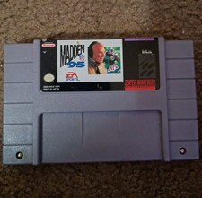 Madden 95 SNES Cartridge EA SPORTS Madden NFL Series NTSC-U/C American Football