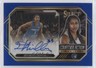2024 Select WNBA Courtside Action Signatures Blue Prizm 9/49 Diamond Miller Auto