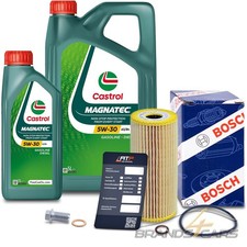 BOSCH ÖLFILTER+6L CASTROL MAGNATEC STOP-START 5W-30 FÜR MERCEDES SLK R170 200