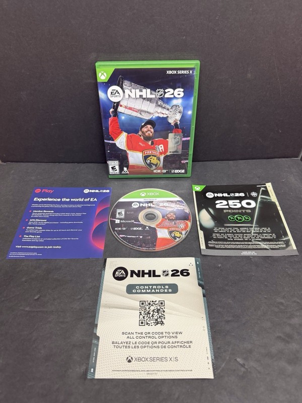 NHL 26 (EA Sports) - Microsoft Xbox Series X - EUC Complete CIB