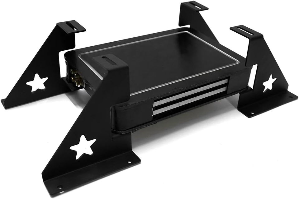2 Amp Amplifier Rack Audio Rack Systems Stacking Brackets Sound ...
