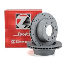 Zimmermann SPORT Bremsscheiben Satz für PORSCHE 911 3.1 / 3.2 Carrera hinten
