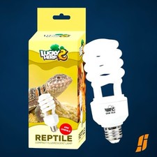 UVA UVB Reptile Light 10.0, Desert UVB 150 Compact Fluorescent Lamp, UVB Ligh...