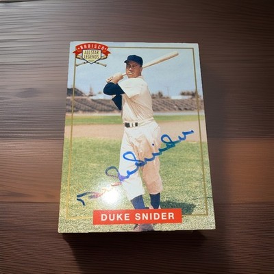 1994 Nabisco All-Star Legends - Duke Snider Autographs (AU) E2