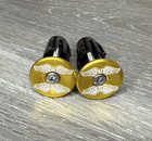 GT Wings Repop Bicycle Bike Handlebar Bar End Plugs Gold BMX