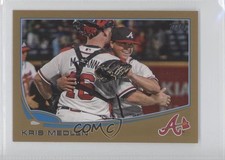 2013 Topps Mini Gold 47/62 Kris Medlen #344 0w3
