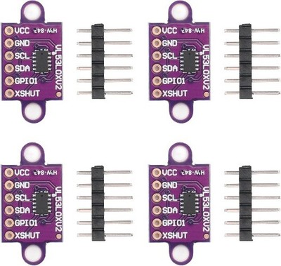 VL53L0X 940nm Laser Ranging Sensor Module GY VL53L0XV2 ToF Style: VL53L0X-4PCS