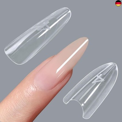 240 Stück Dual Nail Forms, Sandwich Nagel Formen, Polygel Set 