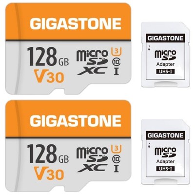 Surveillance Camera 128GB MicroSDXC 2-Pack, 95MB/s Speed/`