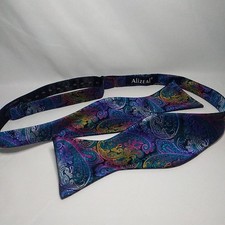Alizeal Bow Tie Paisley Colorful Adjustable Beautiful