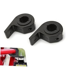 2 PCS Motorcycle Spotlight Bracket, Motorcycle Horizontal Light Mount Clamp