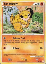 Sandshrew - Common HeartGold SoulSilver 79/123 LP on eBay