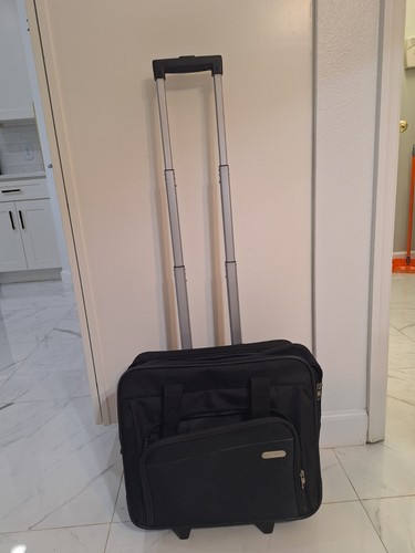 TARGUS ROLLING LAPTOP BAG, BLACK, SEVERAL POCKETS - Photo 8/13