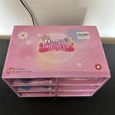 Princess Dress up Shoes Set, Girls Dress up Toys Toddler Jewelry Boutique Kit, 3
