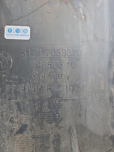 BMW E91 E90 Kotflügelverkleidung Recht Vorne 748506 10