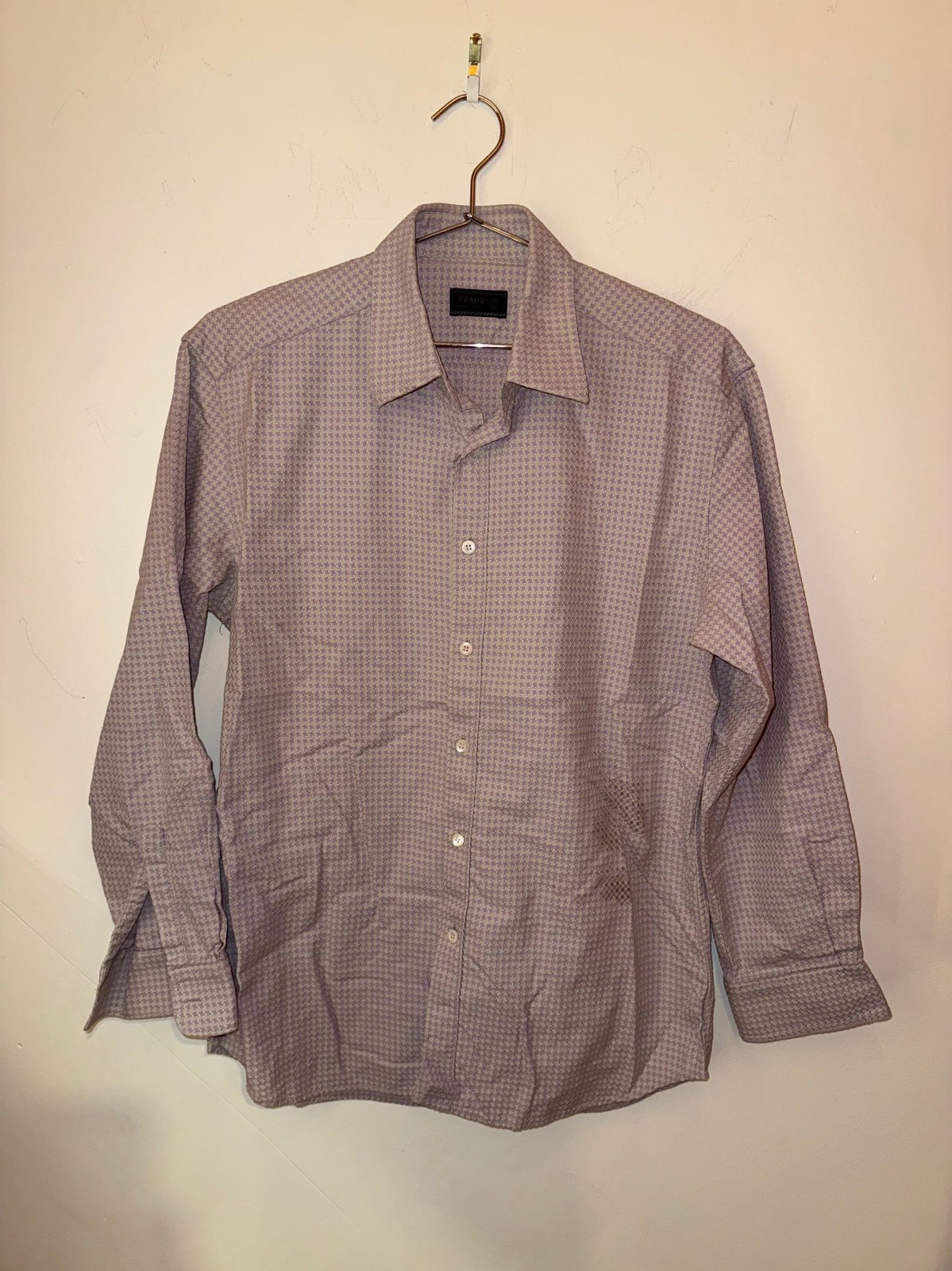 Prada Purple Button Down - image 1