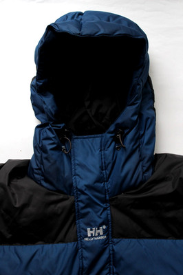 Helly Hansen Hooded Puffer Jacket Herren Medium Blue & Black LJKTC765
