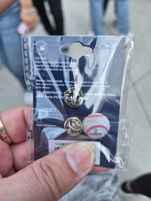 2026 Los Angeles Dodgers Opening Day Pin Dodgers Stadium Trophy
