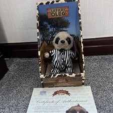 Safari Oleg Compare the Meerkat Soft Toy Boxed with Tag Certificate