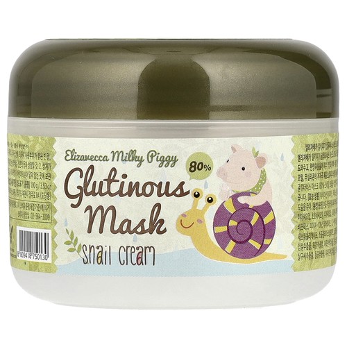 Glutinous Mask Snail Cream, 3.53 oz (100 g)