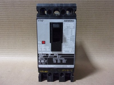 ITE Siemens HED6 HED63B100 3 Pole 100 Amp 600V Circuit Breaker