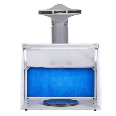 Quick-Setup Spray Booth 4m³/min Power 5.6ft Hose Efficient Filtration 3LED
