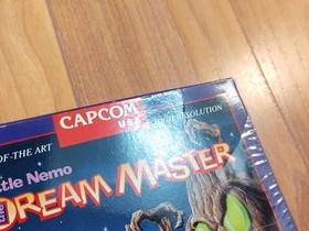 CAJA COMO NUEVA CIB Little Nemo Dream Master con envoltura pegatina Mega Man completa en nes