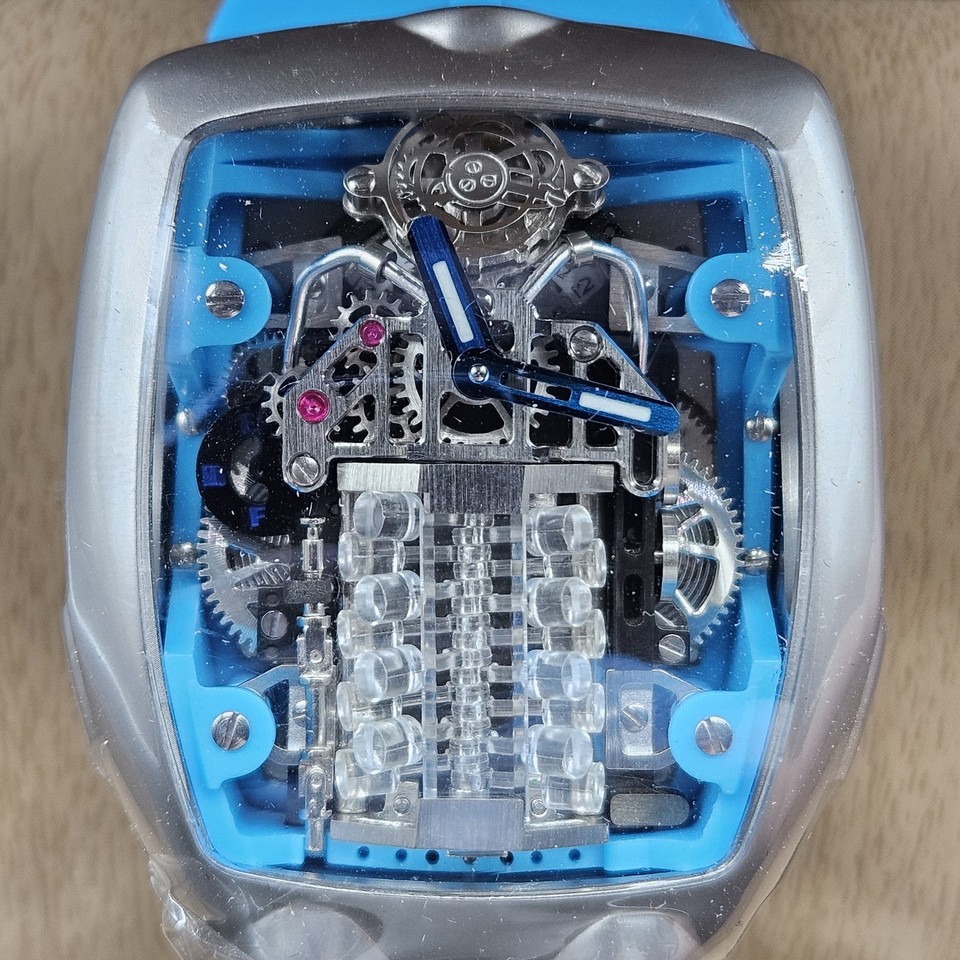 NEW Montres Prestige Engine X Invicta Men's 44mm Automatic Skeleton ...