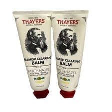 2 Thayers Blemish Clearing Balm with Witch Hazel and salicylic acid 4oz Each