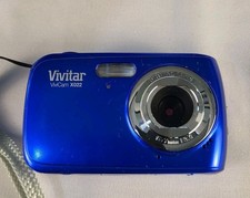 Vivitar ViviCam X022 Digital Camera Blue Tested Parts Only 10.1MP