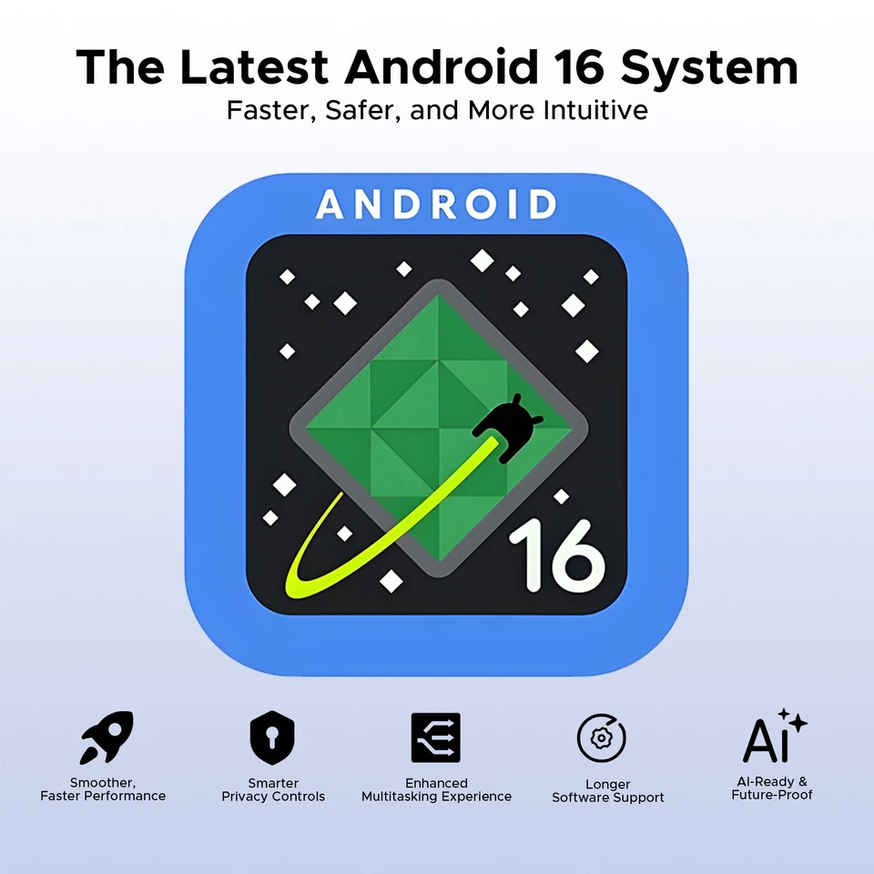 DOOGEE TabG6+ Android 16 Tablet 11 Zoll 32GB+256GB 8000mAh Gemini AI Octa Core - Bild 2 von 4