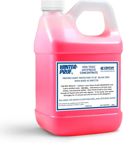 Concentrate Antifreeze - 32oz, Non-Toxic & Alcohol-Free | Safe for RV, Marine, C