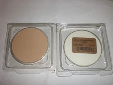 TWO STILA  SHEER PRESSED POWDER REFILL EXTRA LIGHT .31oz NEW IN PLASTIC PACKAGE 