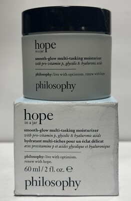 Philosophy Hope In A Jar Smooth Glow Multi Tasking Moisturizer- 2 oz/ 60 mL