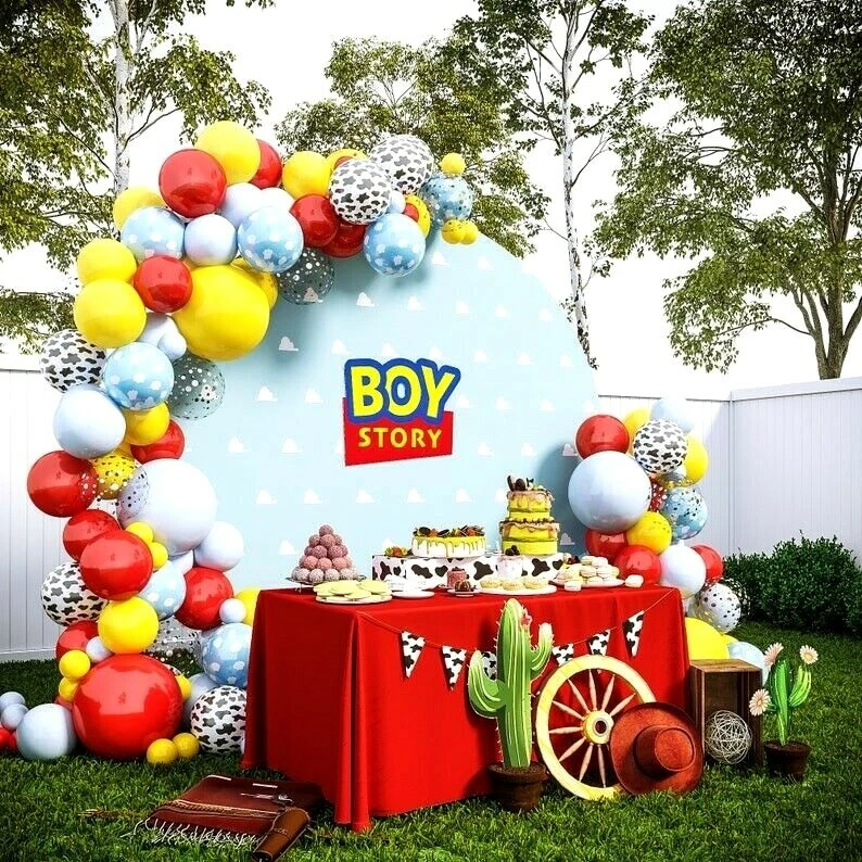 160PCS Boy Story Arch Balloon Set Party Supplies Toy Story Garland Decoration - image 4 of 4