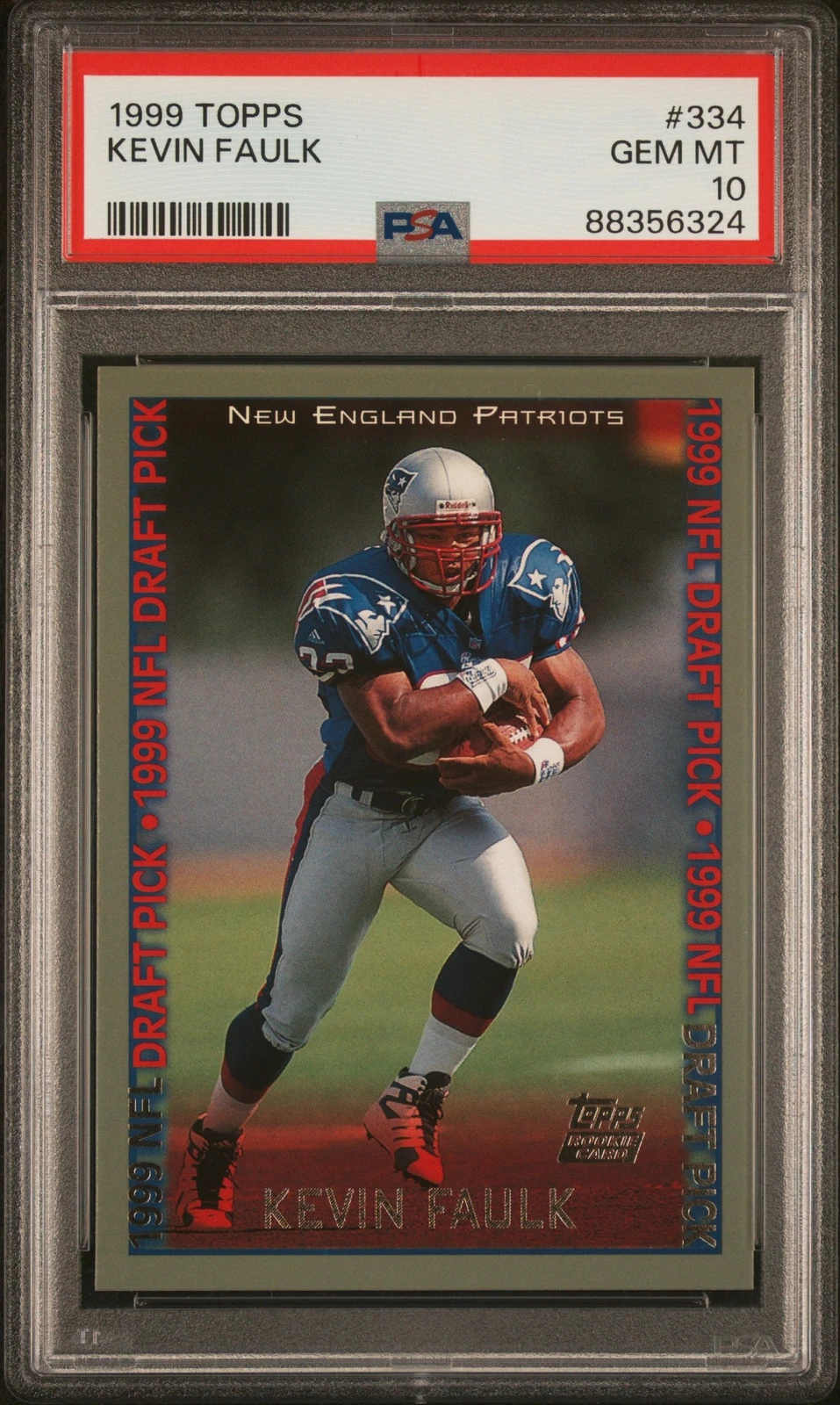 Kevin Faulk Topps #334 Base