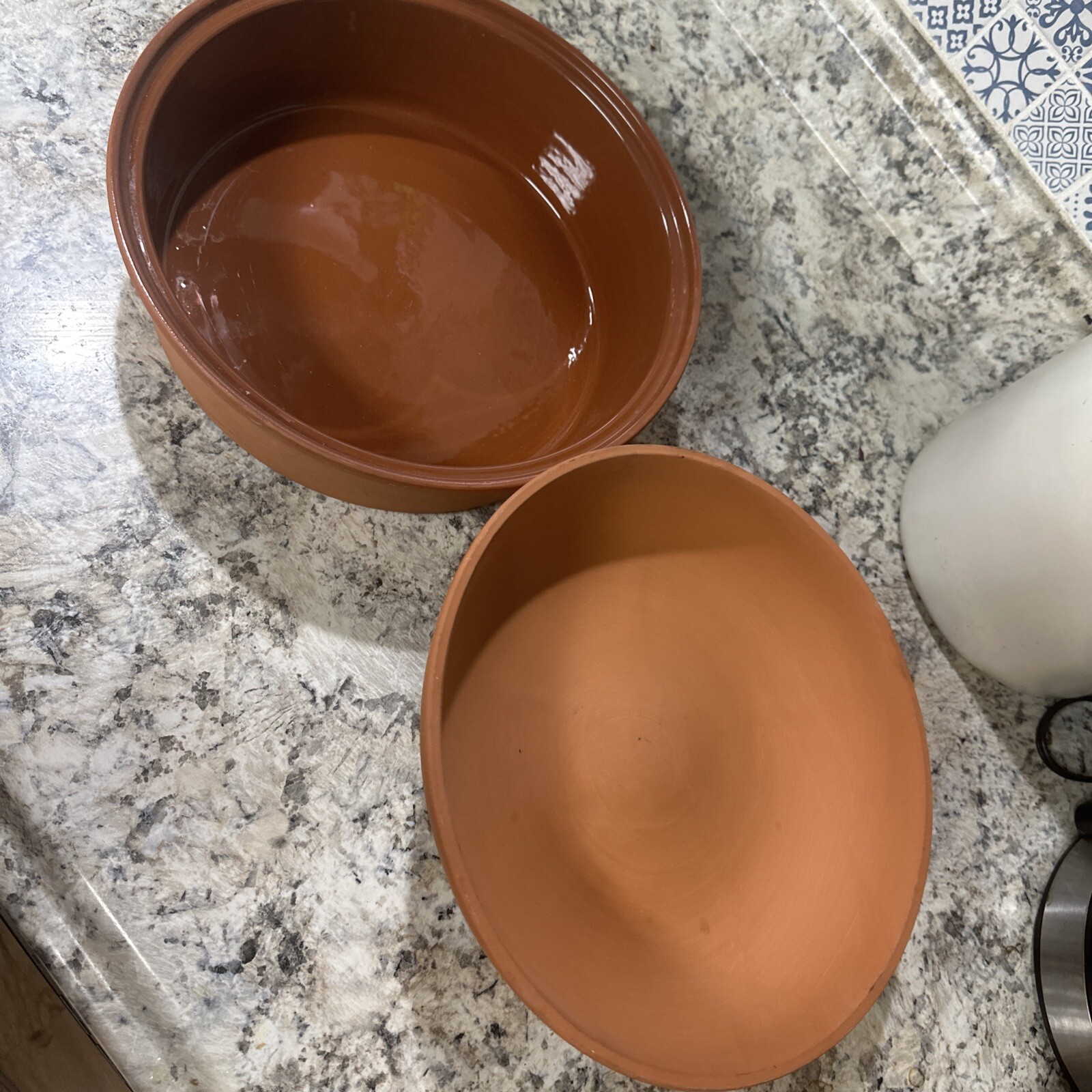 Terra-Cotta Baker Apple Shaped Baking Dutch Oven Dishes By: Open Invitation