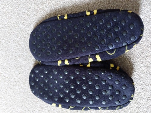 Batman Boys Slippers Black Kids Girls Character Size UK 8,9,10,11,12,13,1,2 - Foto 3 di 3