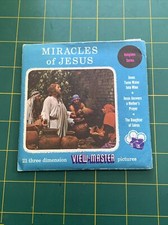 Early Sawyer's R-10 11 12 Miracles of Jesus Religion view-master Reels 1D