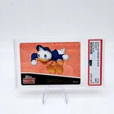 2020 Upper Deck Disney Dewey Duck #134 Acetate PSA 9 Pop 1 None Higher
