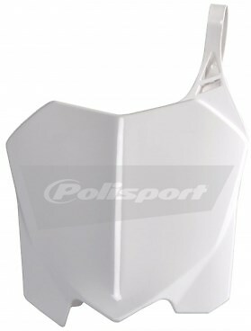 Polisport Front Number Plate (White) Honda CRF450R 2009-2012, CRF250R 2010-2013 - Bild 1 von 1