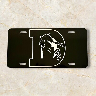 Denver Broncos Fan Laser Engraved Front License Plate Eagles Car Tag.