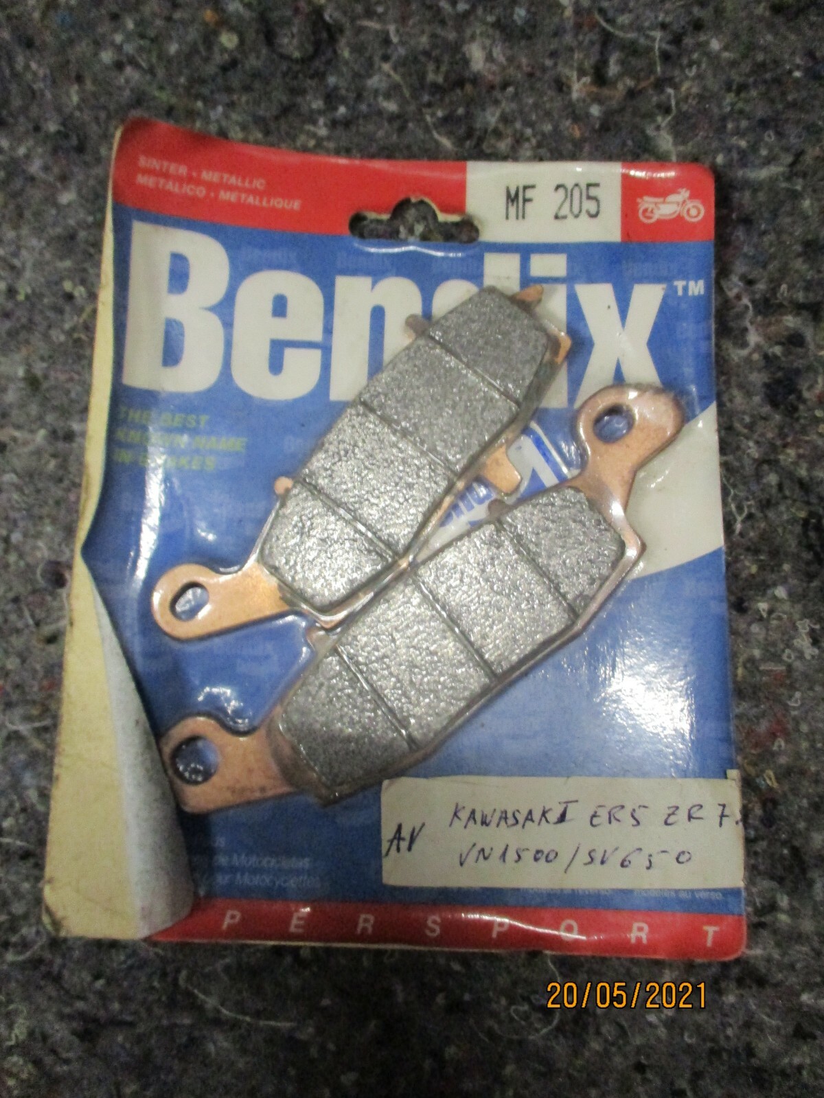 Plaquettes de frein Bendix MF 205, l'excellence du freinage avant moto