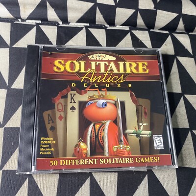 Solitaire Antics Deluxe PC- CD-ROM