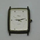 Vintage Timex BA CELL Silver Tone Case Quartz Analog Women's Watch New Battery