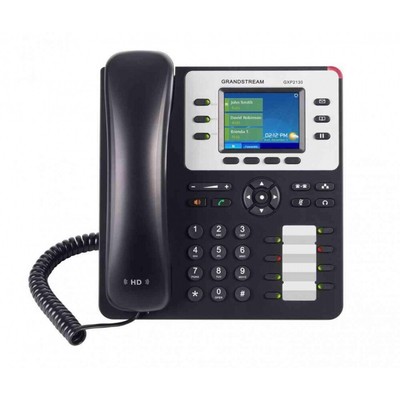 Grandstream GXP2130 v2 VoIP-Telefon schwarz