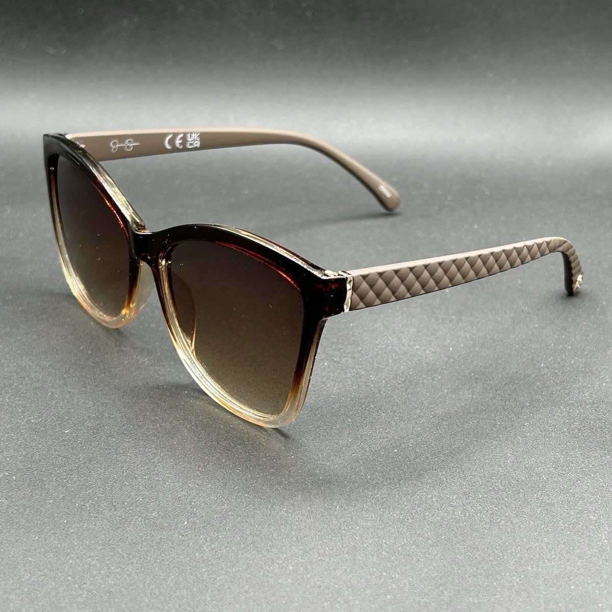 Jessica Simpson J5823 Oversized Sunglasses Brown Fade  display picture 3